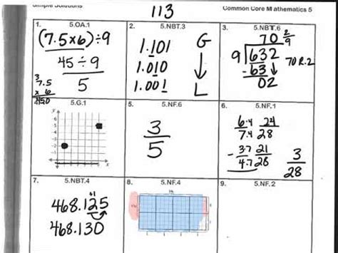 <b>Grade</b> <b>7</b>. . Simple solutions math grade 7 answers